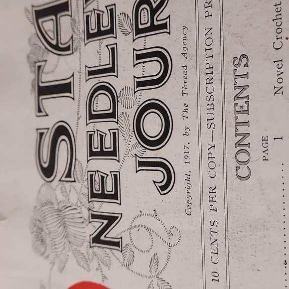 Vintage 1917 Star Needlework Journal Vol 2 No 2 Booklet - Picture 3 of 12